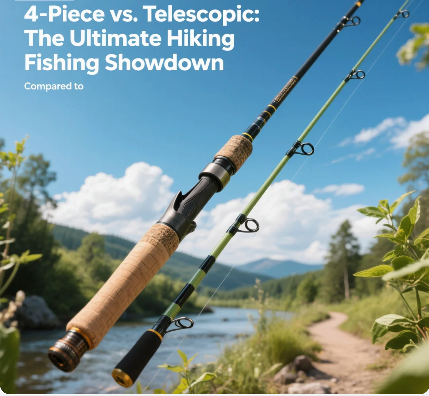 4-Piece vs. Telescopic: The Ultimate Hiking Fishing Rod Showdown Goofish Rod-More than fishing 4-Piece vs. Telescopic: The Ultimate Hiking Fishing Rod Showdown Goofish Rod-More than fishing