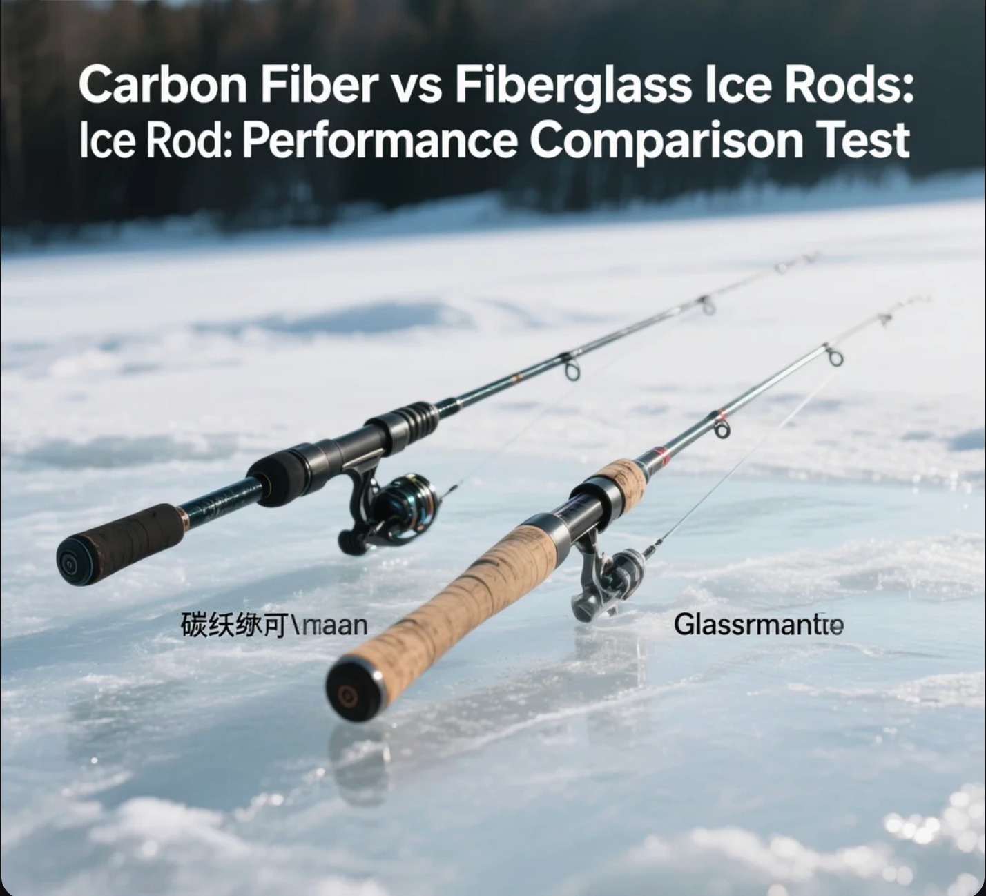 bright blue fly fishing glass rods Moonlit Lunar S-GLASS Fiberglass Fly Rod