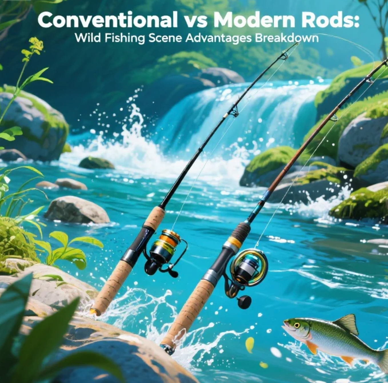 best breakdowns fishing pole BreamBuster Telescopic Poles 14 foot (4 sections) the good old days can still be had with this effective pole. Conventional vs Modern Rods: Wild