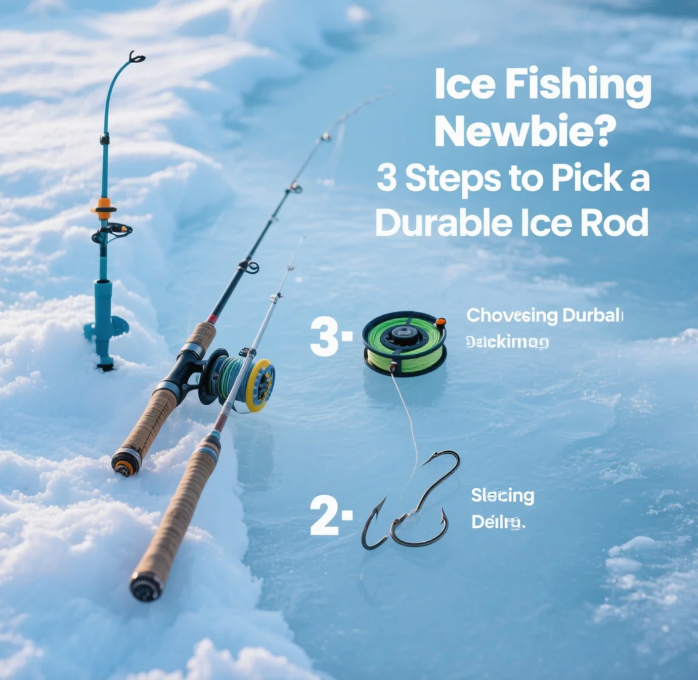 Ice Fishing Newbie? 3 Steps to Pick a Durable Ice Rod Goofish Rod-More than fishing Ice Fishing Newbie? 3 Steps to Pick a Durable Ice Rod Goofish Rod-More than fishing