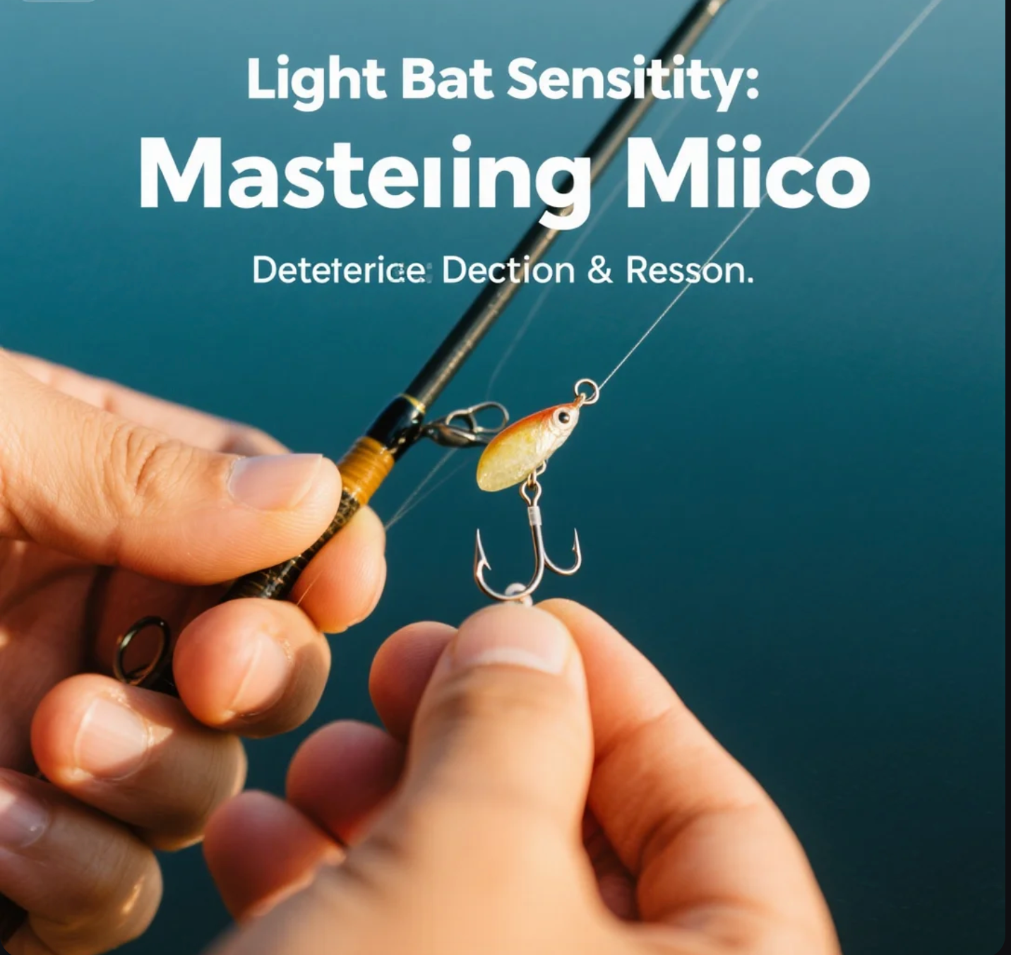 fish lure with bite sensitivity Jiggy Blaze Transform your fishing experience with Kanama Smart Bait Pro Light Bait Sensitivity: Mastering Micro