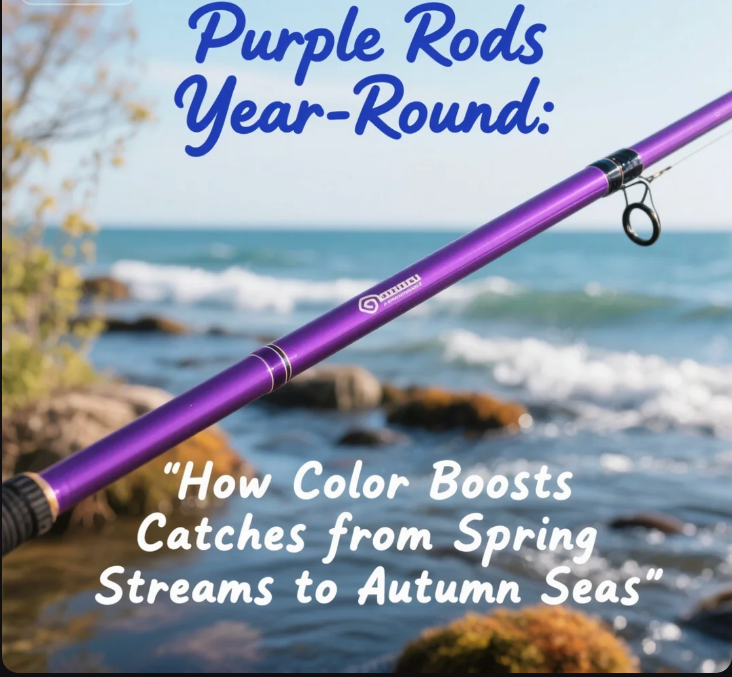 Purple Rods Year-Round How Color Boosts Catches from Spring Streams to Autumn Seas