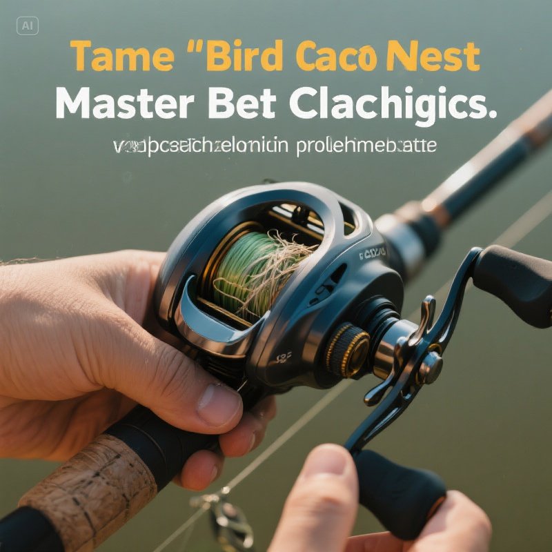 anti birds nest baitcasting reel Anti-Bird Baitcaster How to use a baitcaster