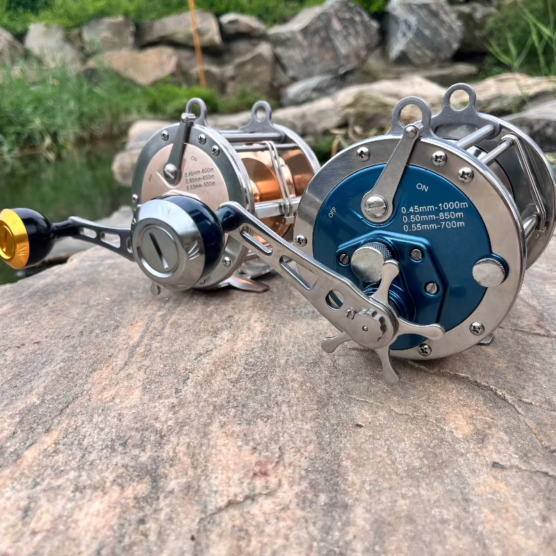 Conventional trolling reels