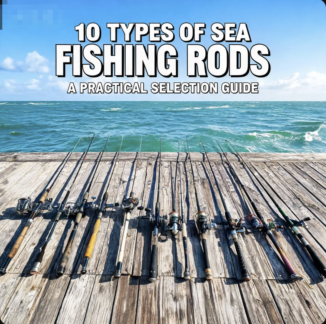 10 Types of Sea Fishing Rods A Practical Selection Guide