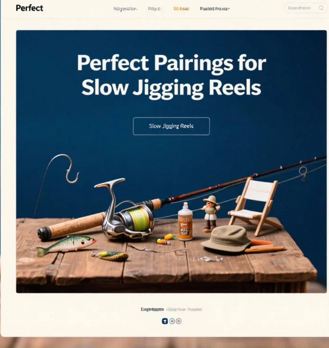 Perfect Pairings for Slow Jigging Reels