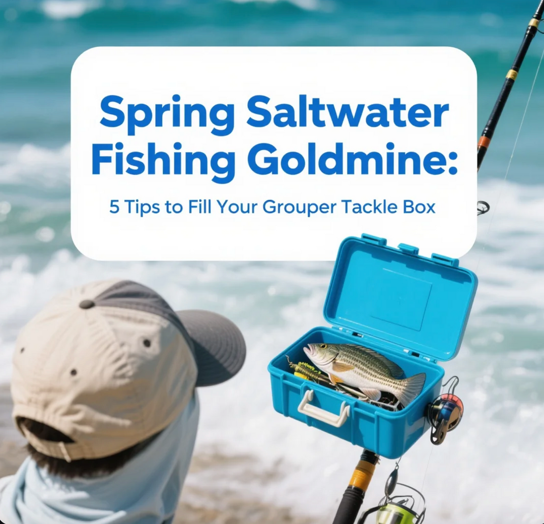 Spring Saltwater Fishing Goldmine 5 Tips to Fill Your Grouper Tackle Box