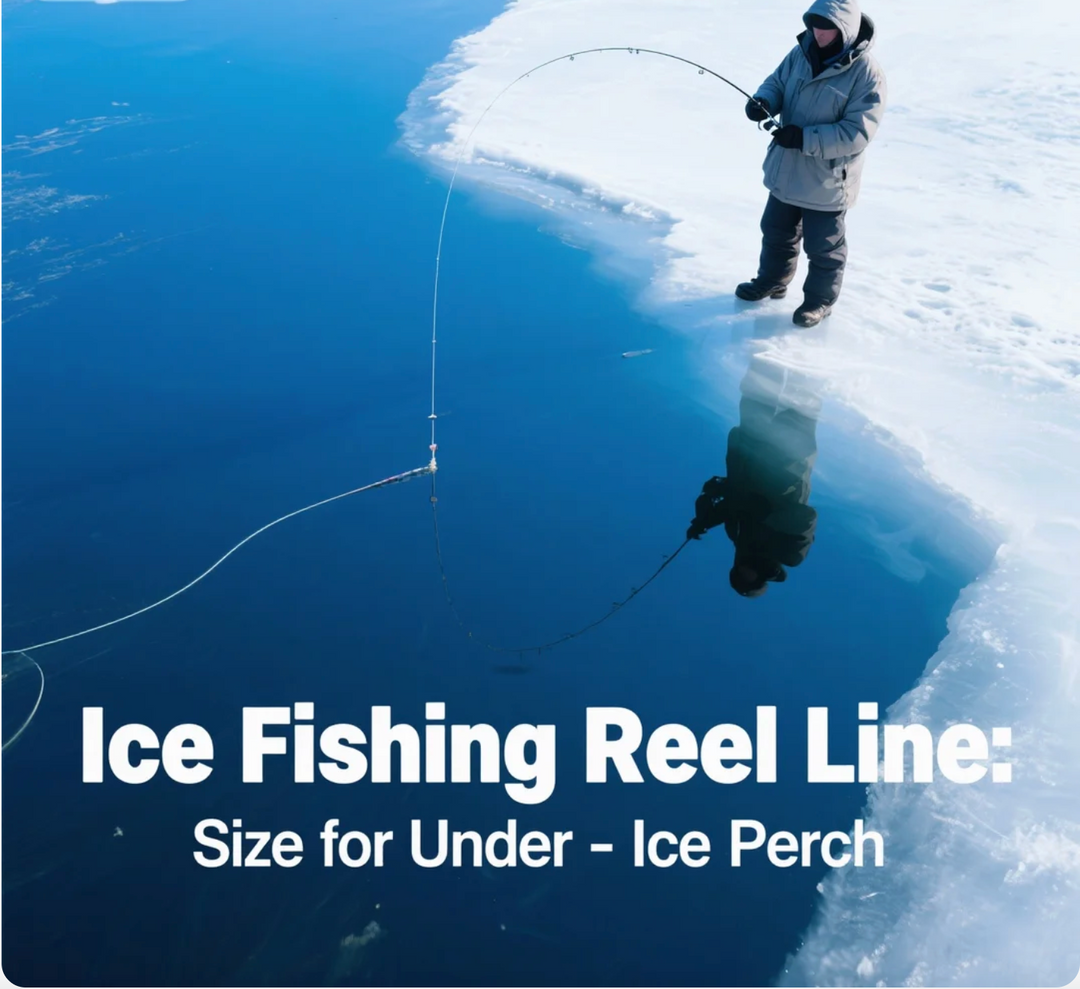 Ice Fishing Reel Line Size for Under - Ice Perch