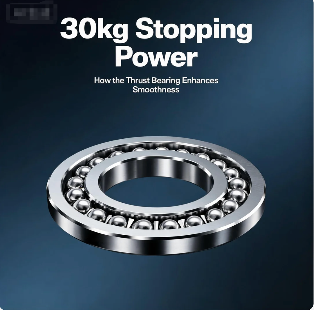 30kg Stopping Power How the Thrust Bearing Enhances Smoothness