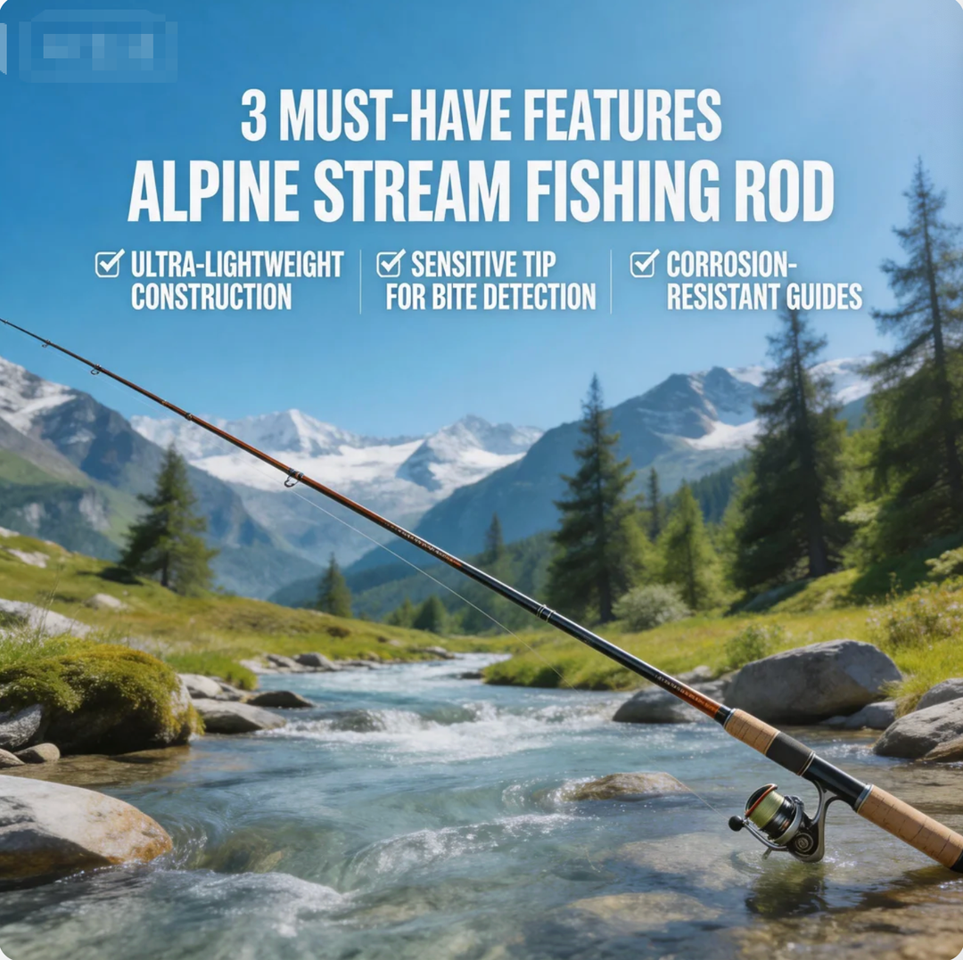 3 Must-Have Features in an Alpine Stream Fishing Rod