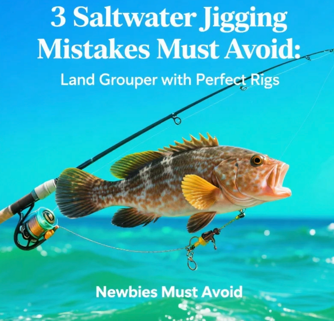 3 Saltwater Jigging Mistakes Newbies Must Avoid