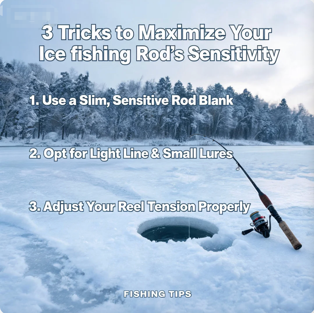 3 Tricks to Maximize Your Ice Fishing Rod’s Sensitivity