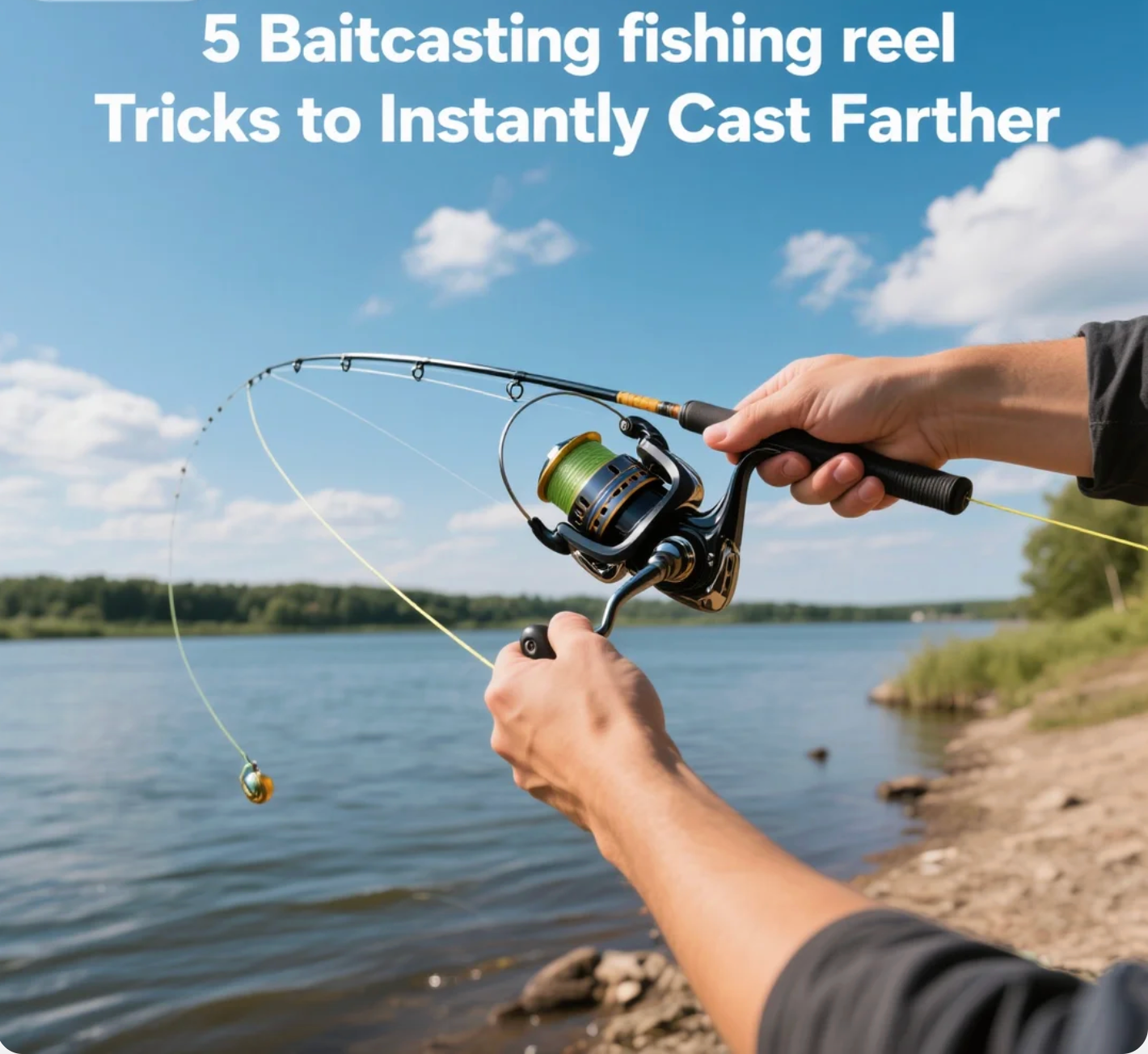 5 Baitcasting fishing reel Tricks to Instantly Cast Farther
