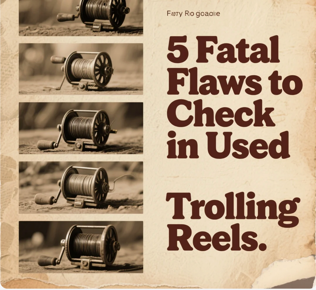 5 Fatal Flaws to Check in Used Trolling Reels
