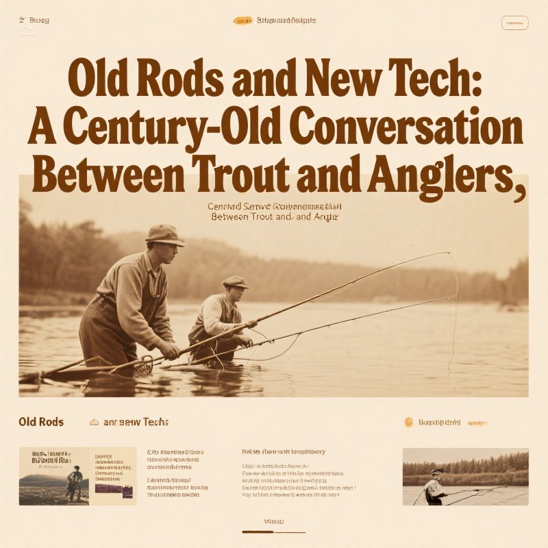 Old Rods and New Tech: A Century-Old Conversation Between Trout and Anglers