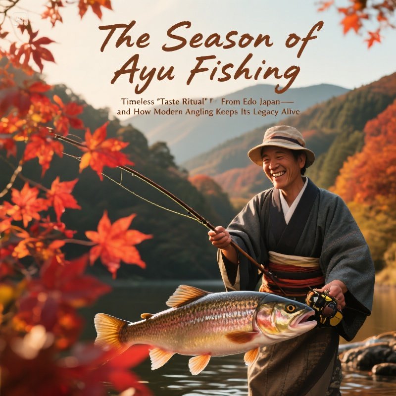 The Season of Ayu Fishing: A Timeless "Taste Ritual" From Edo Japan—and How Modern Angling Keeps Its Legacy Alive