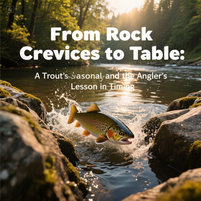 From Rock Crevices to Table: A Trout’s Seasonal Journey and the Angler’s Lesson in Timing