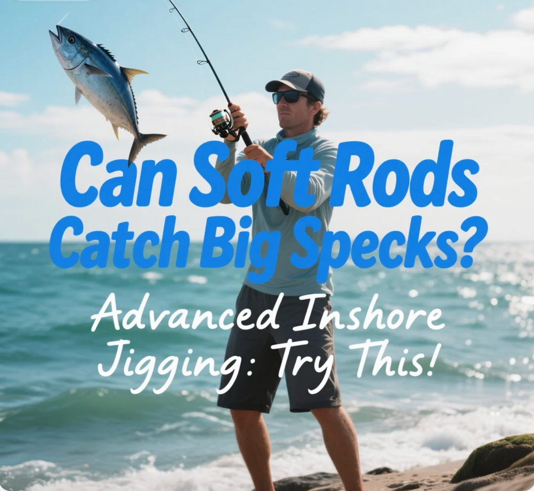 Advanced Inshore Jigging Can Soft Rods Catch Big Specks? Try This