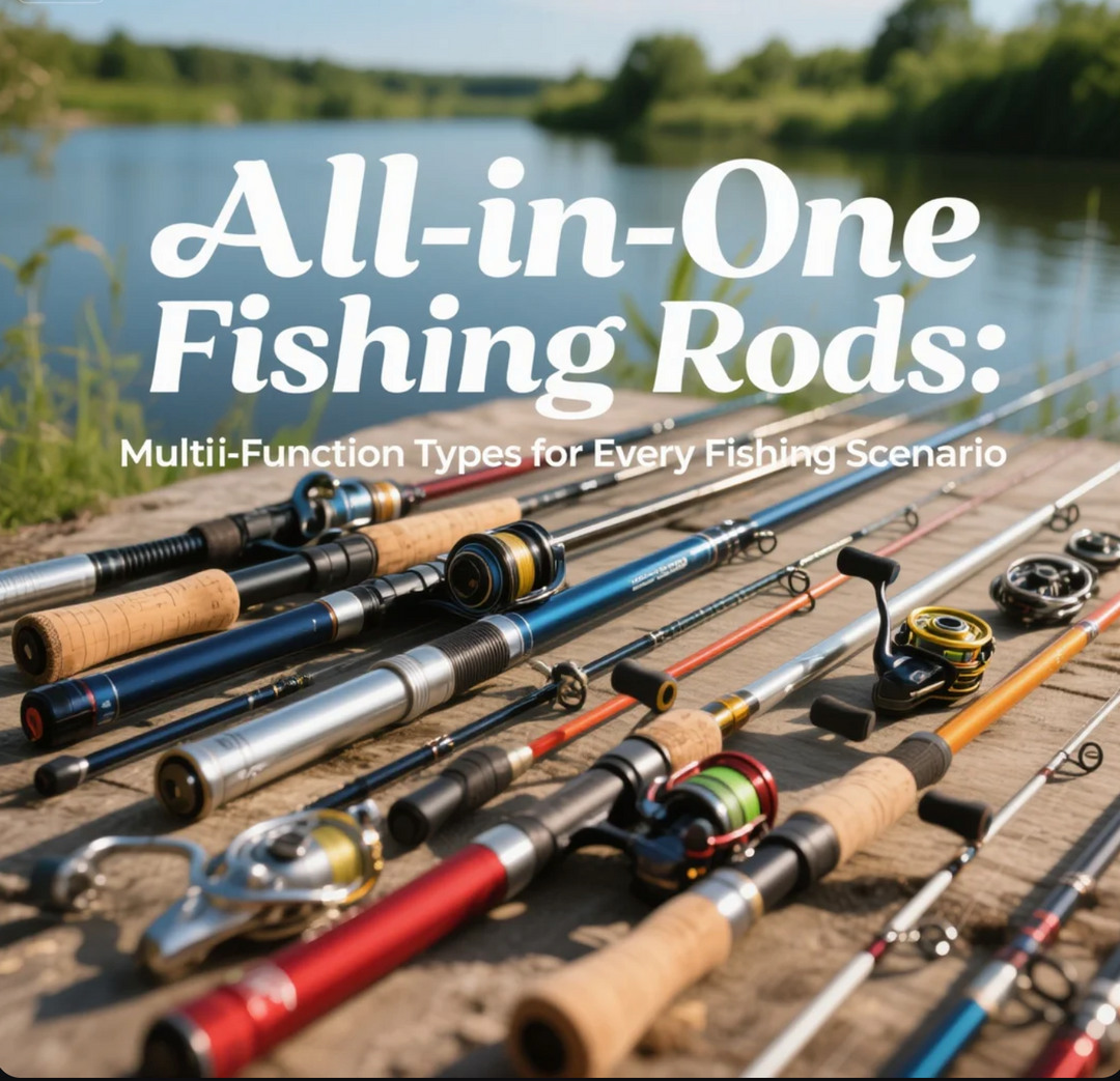 ​All-in-One Fishing Rods Multi-Function Types for Every Fishing Scenario​