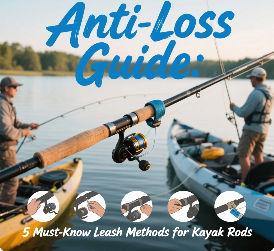 Anti-Loss Guide 5 Must-Know Leash Methods for Kayak Rods