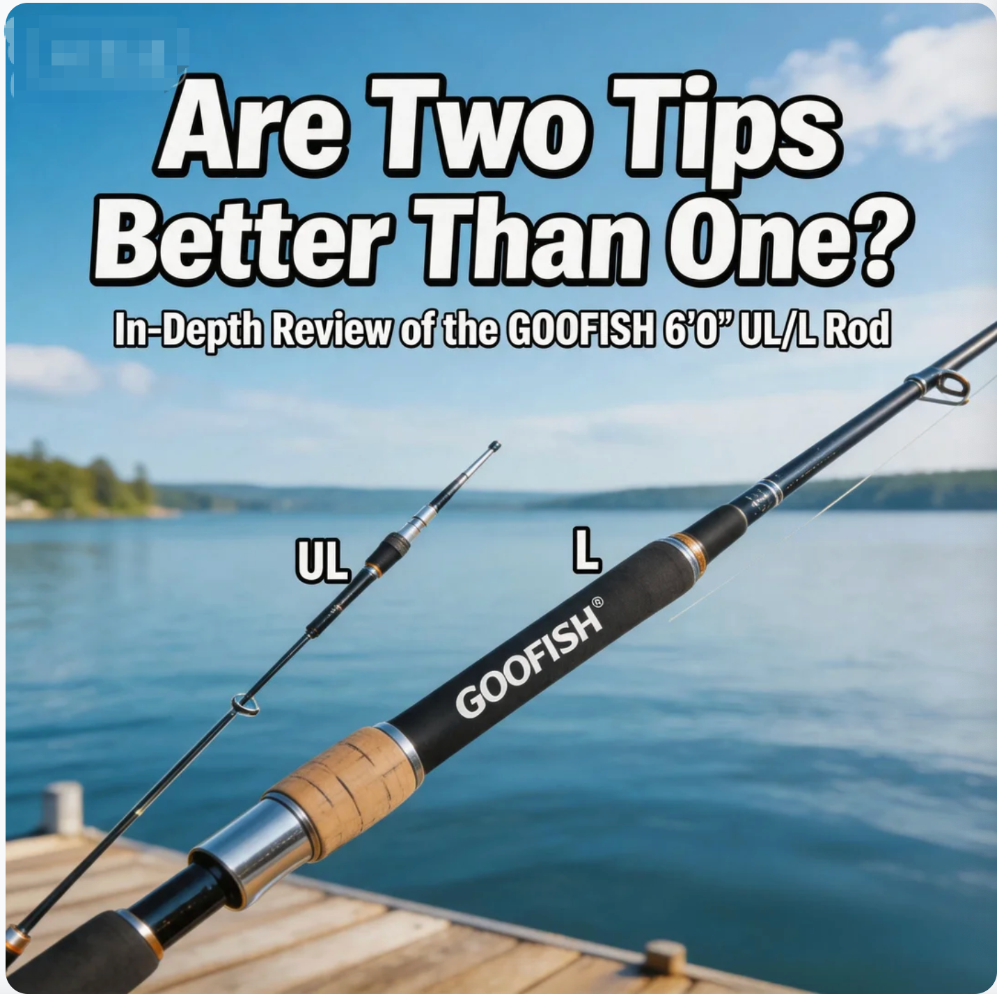 Are Two Tips Better Than One? In-Depth Review of the GOOFISH 6'0" UL/L Rod.