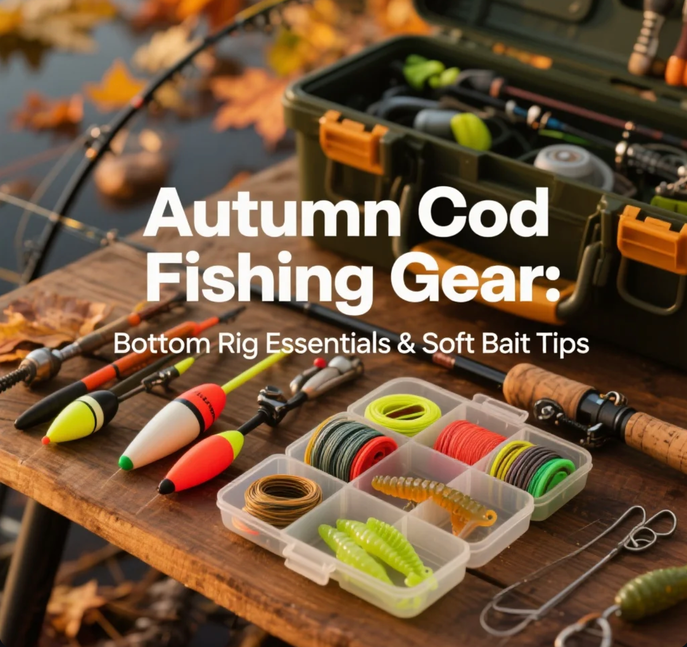 Autumn Cod Fishing Gear Bottom Rig Essentials & Soft Bait Tips