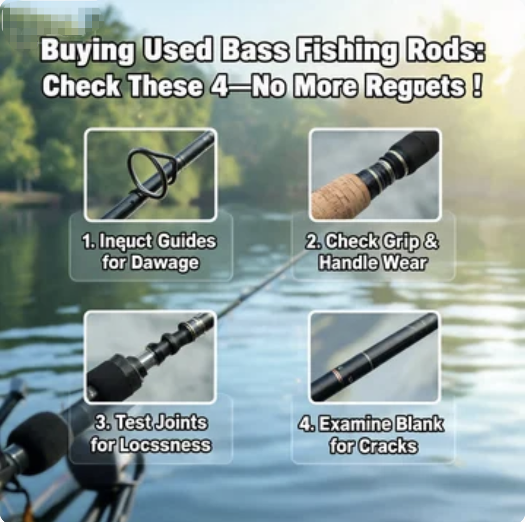  Bass Fishing Rod Ritual: Tie Leader + Tune Action—Double the Fun！