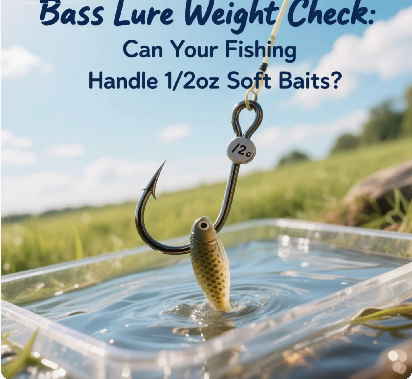 Bass Lure Weight Check Can Your Fishing Rod Handle 1/2oz Soft Baits？