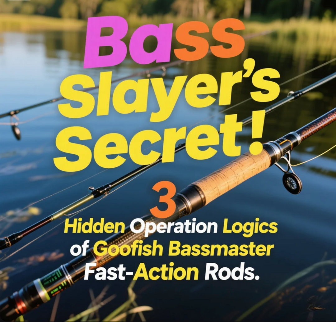 Bass Slayer’s Secret! 3 Hidden Operation Logics of Goofish Bassmaster Fast-Action Rods