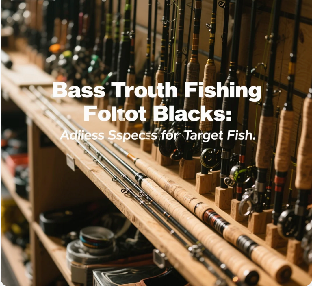 Bass Trout Fishing Rod Blanks Adjust Specs for Target Fish