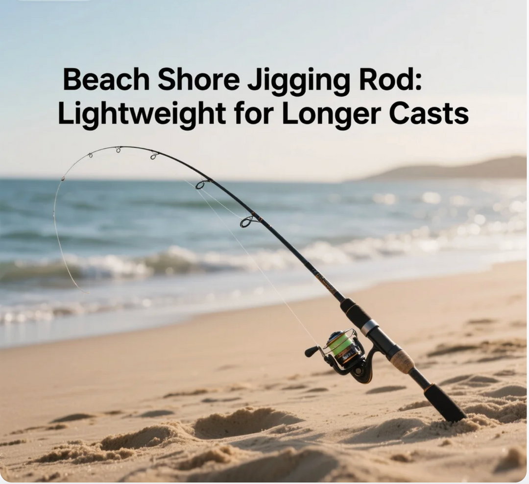 Beach Shore Jigging Rod Lightweight for Longer Casts