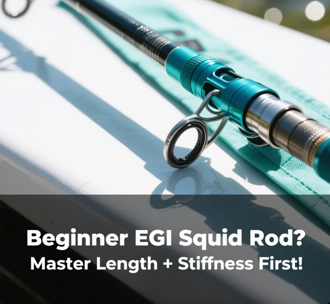 Beginner EGI Squid Rod? Master Length + Stiffness First!