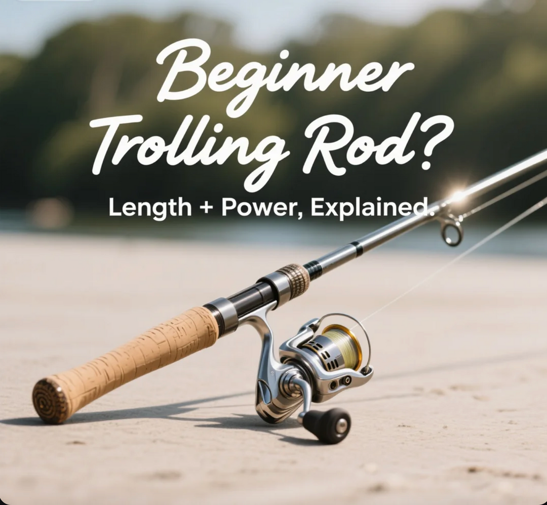 Beginner Trolling Rod? Length + Power, Explained