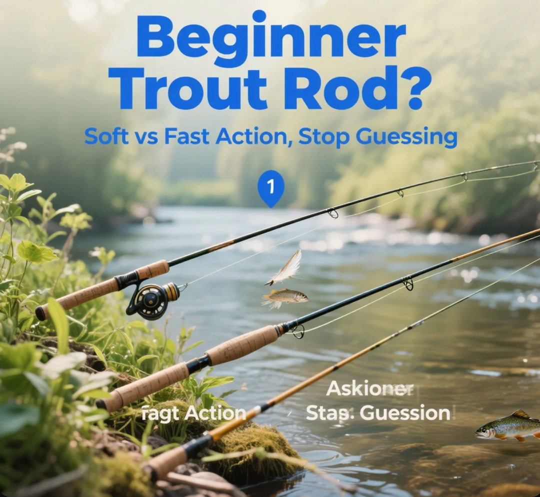 Beginner Trout Rod? Soft vs Fast Action, Stop Guessing