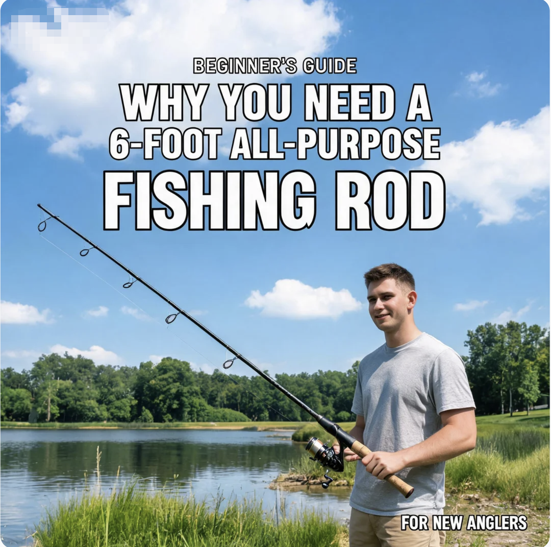 Beginner’s Guide: Why You Need a 6-Foot All-Purpose Fishing Rod