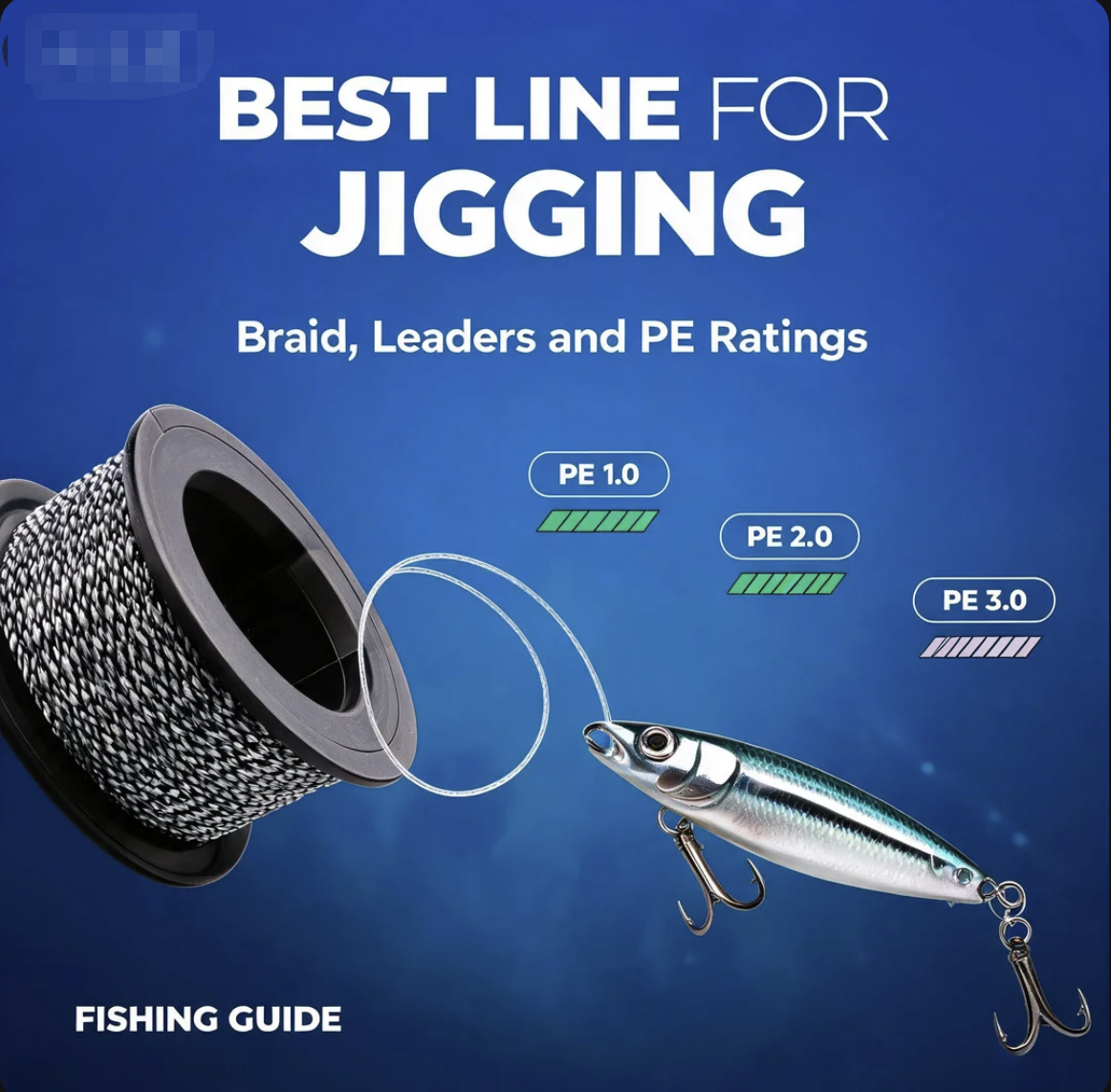 Best Line for Jigging Braid, Leaders and PE Ratings