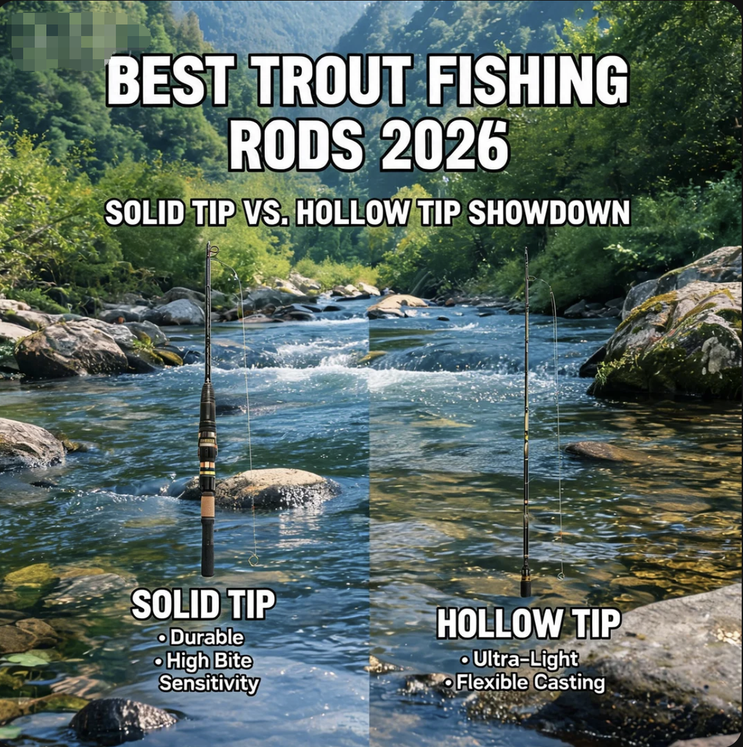 Best Trout Fishing Rods of 2026: Solid Tip vs. Hollow Tip Showdown.