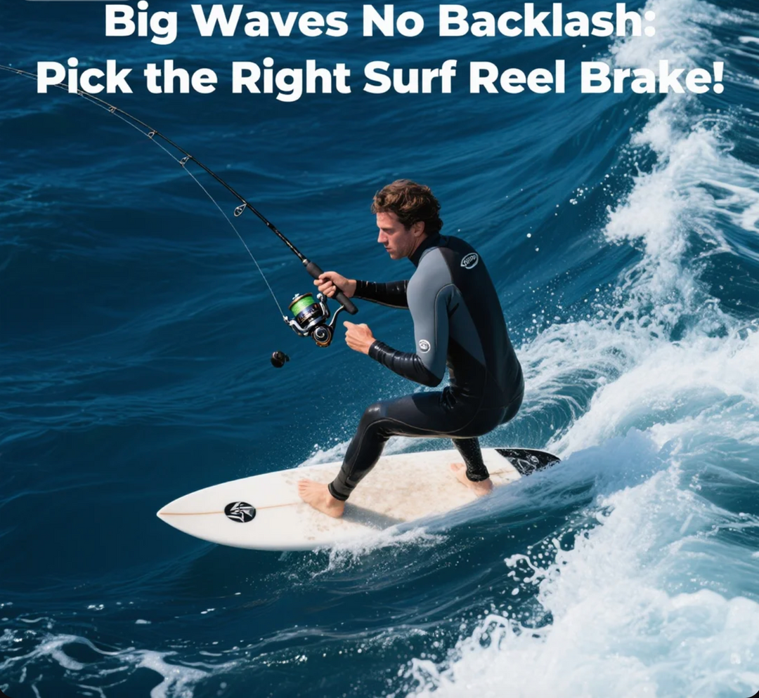 Big Waves No Backlash Pick the Right Surf Reel Brake!