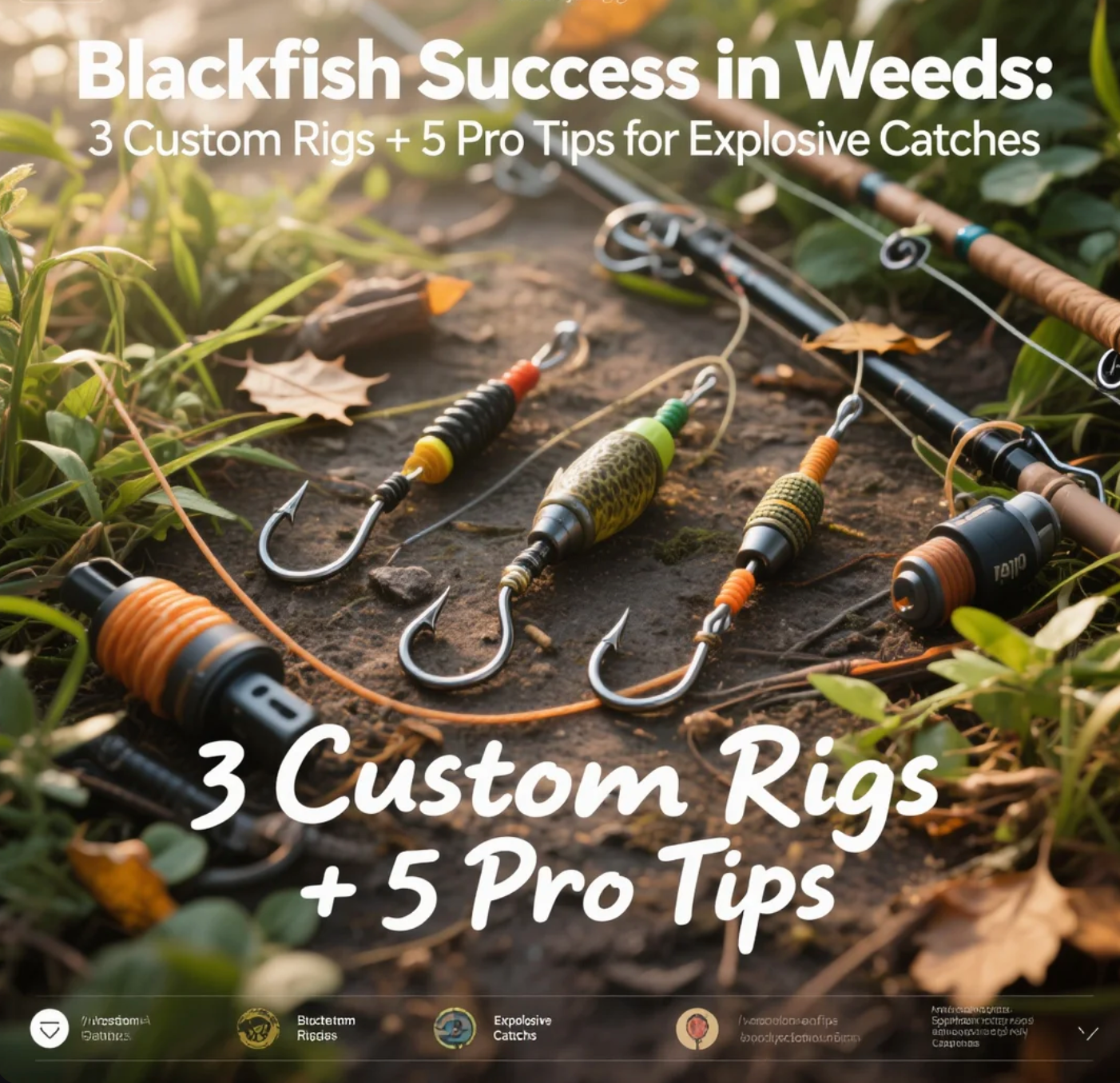 Blackfish Success in Weeds 3 Custom Rigs + 5 Pro Tips for Explosive Catches