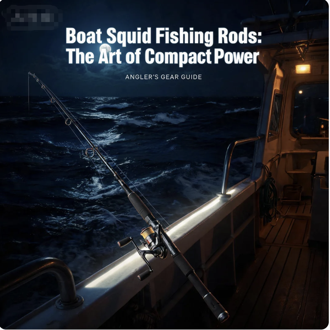 Boat Squid Fishing Rods: The Art of Compact Power