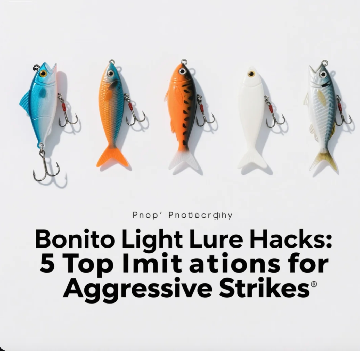 Bonito Light Lure Hacks 5 Top Imitations for Aggressive Strikes