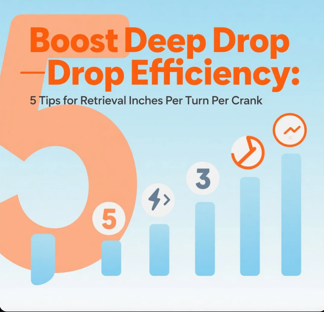 Boost Deep Drop Efficiency: 5 Tips for Retrieval Inches Per Turn Per Crank