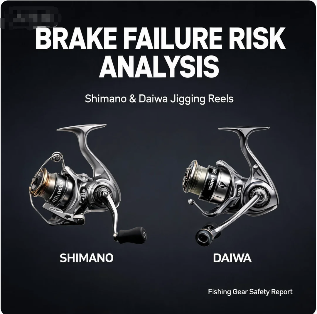 Brake Failure Risk Analysis of Shimano & Daiwa Jigging Reels