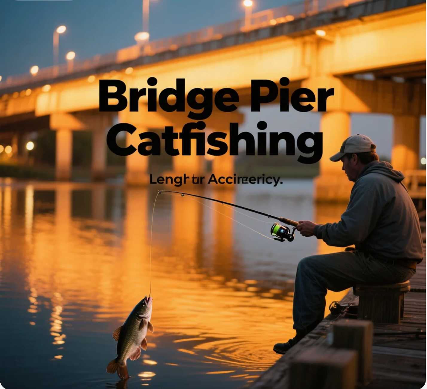 Bridge Pier Catfishing Rod Length for Accuracy