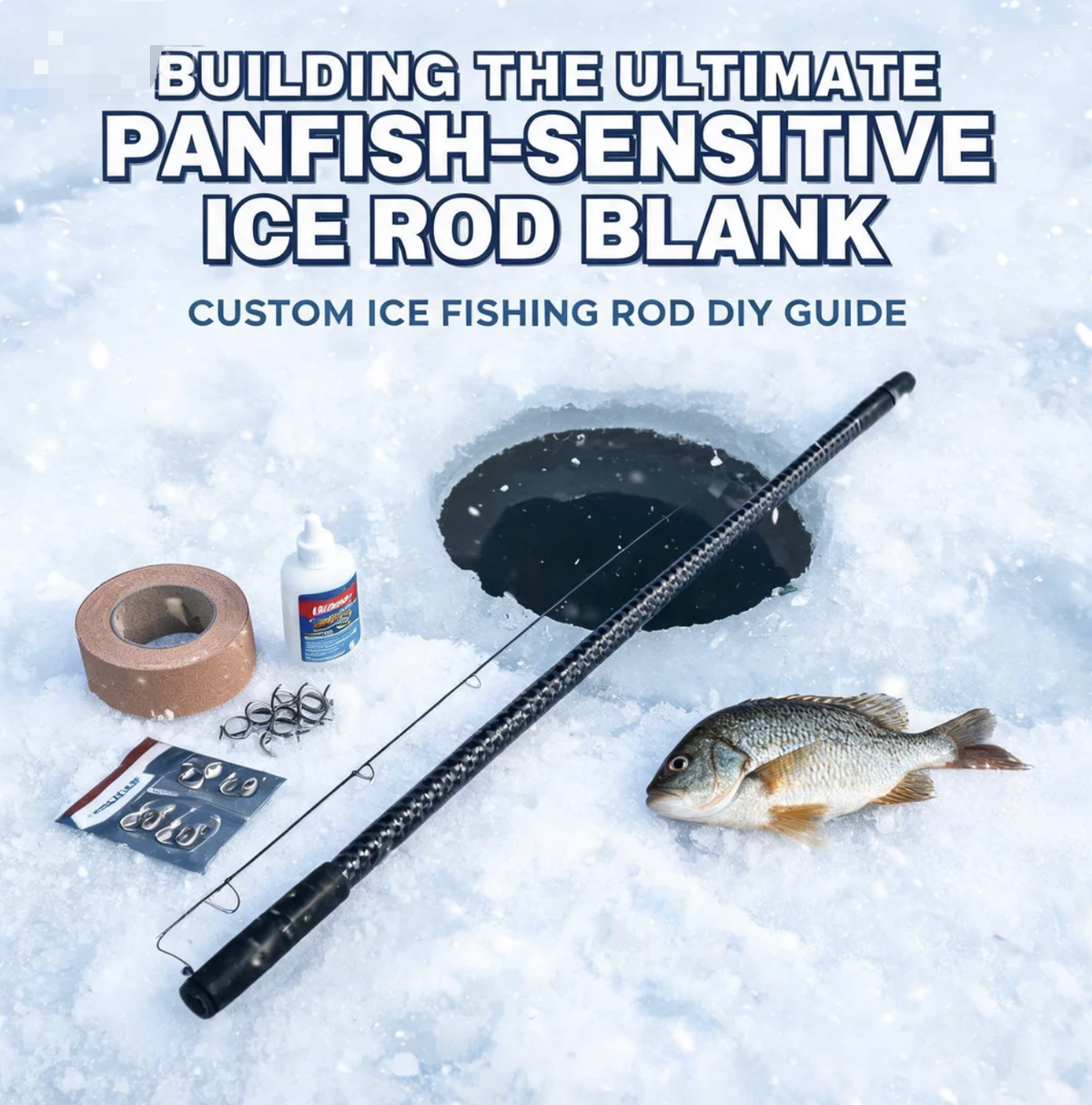 Building the Ultimate Panfish-Sensitive Ice Rod Blank