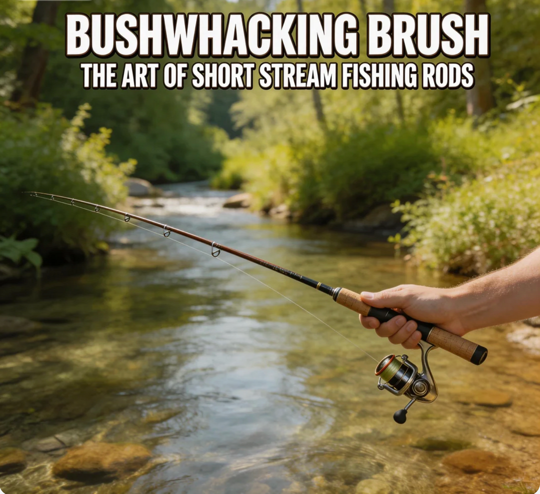 Bushwhacking Brush The Art of Short Stream Fishing Rods