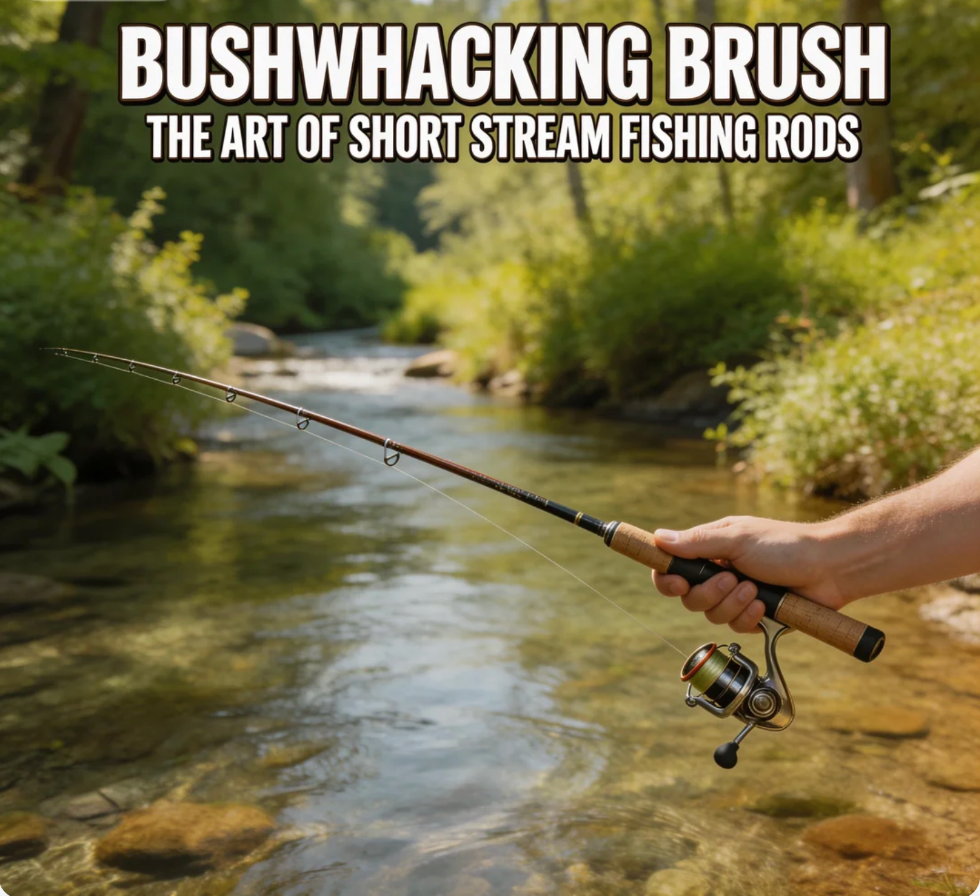 Bushwhacking Brush The Art of Short Stream Fishing Rods
