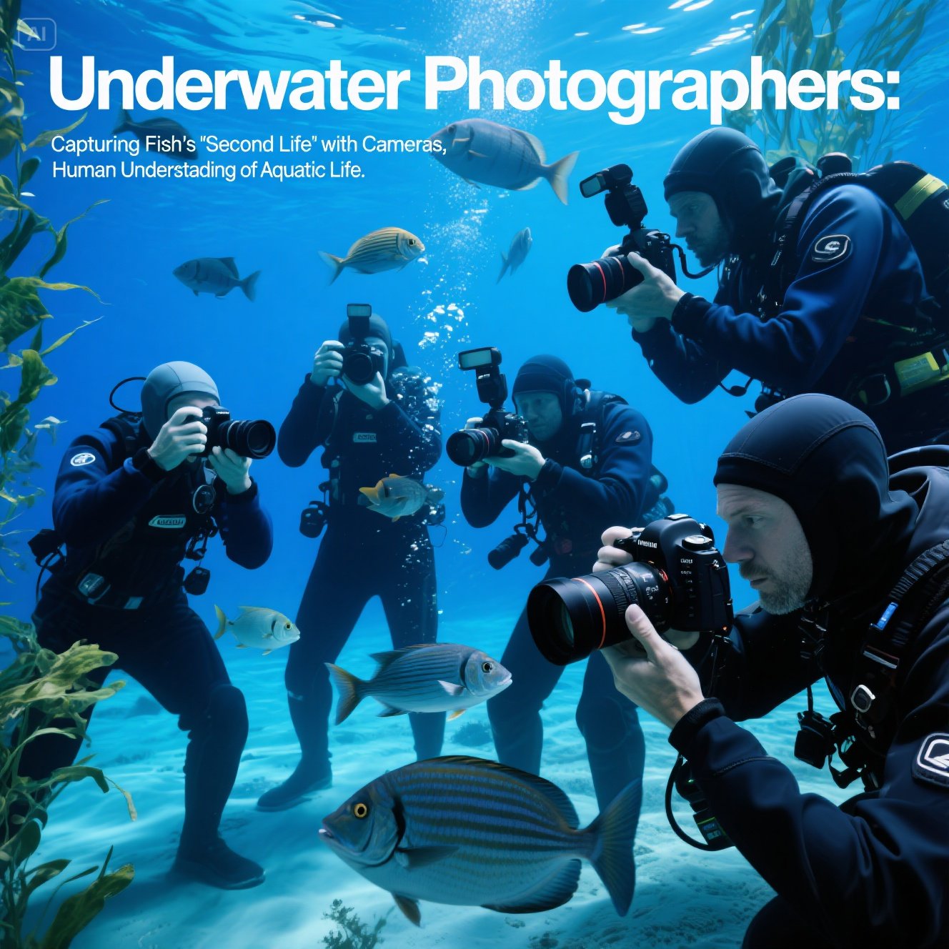 Underwater Photographers: Capturing Fish’s "Second Life" with Cameras, Changing Human Understanding of Aquatic Life