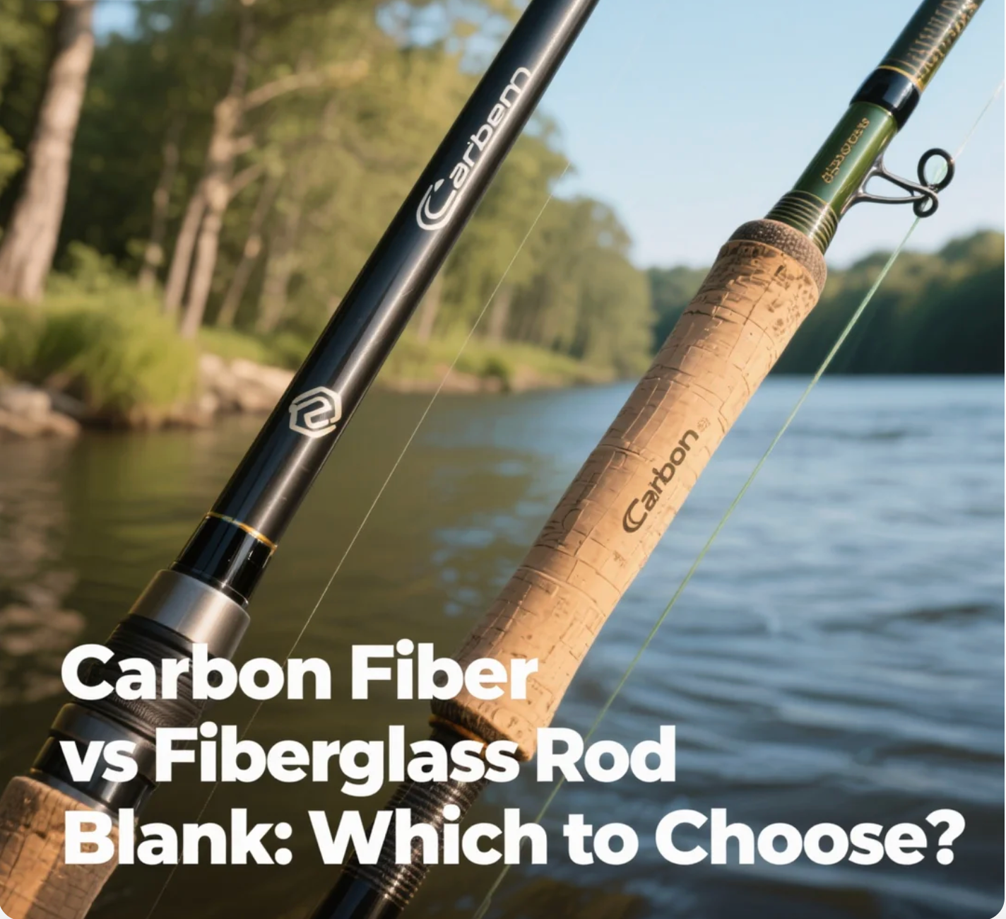 Carbon Fiber vs Fiberglass Rod Blank Which to Choose?