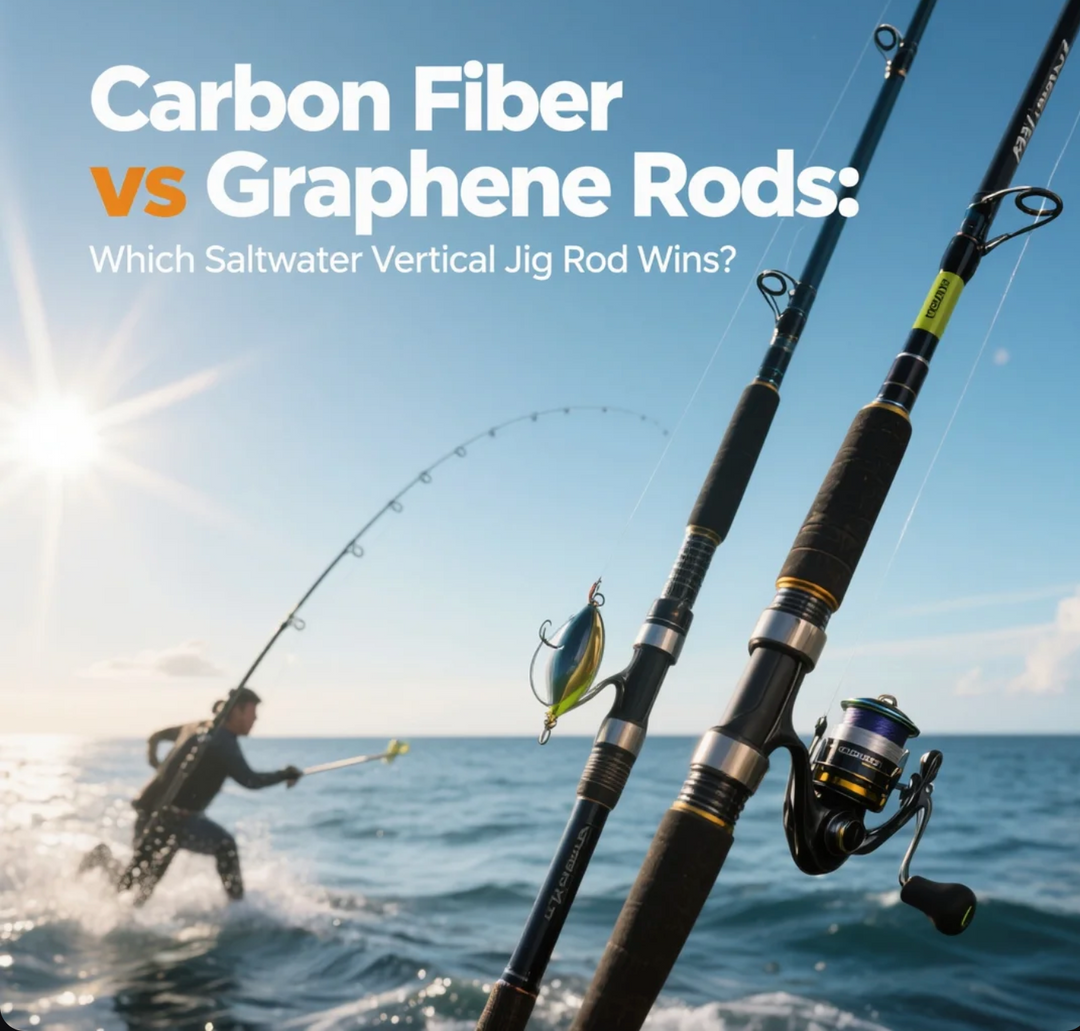 Carbon Fiber vs Graphene Rod:Which Saltwater Vertical Jig Rod Wins?